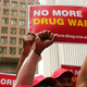 Marijuana legalization advocates at a rally in New York City. (Spencer Platt/Getty Images)